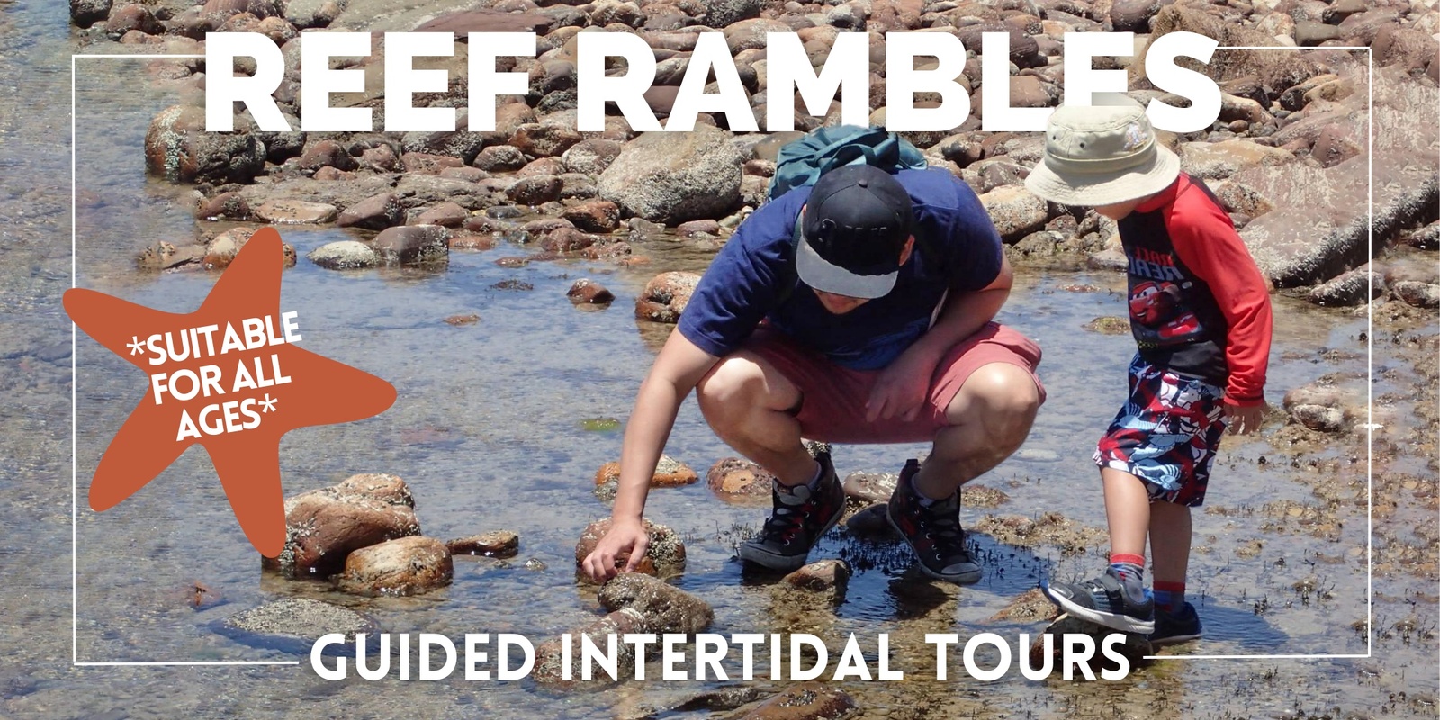Banner image for REEF RAMBLES: all ages! Hallet Cove, December 27