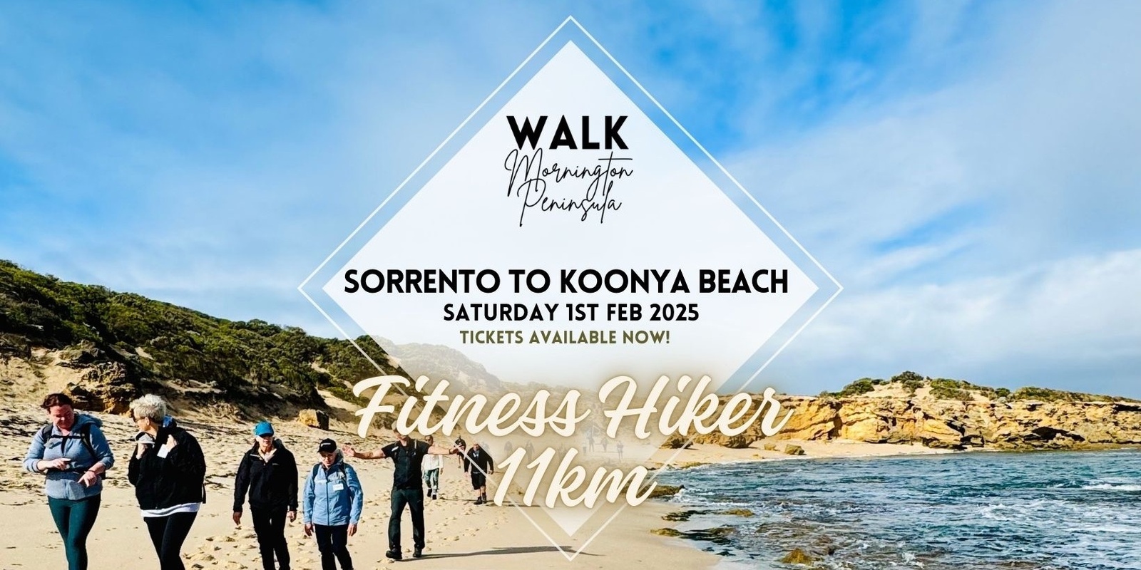 Banner image for Sorrento to Koonya Beach - Fitness Hiker 10 km