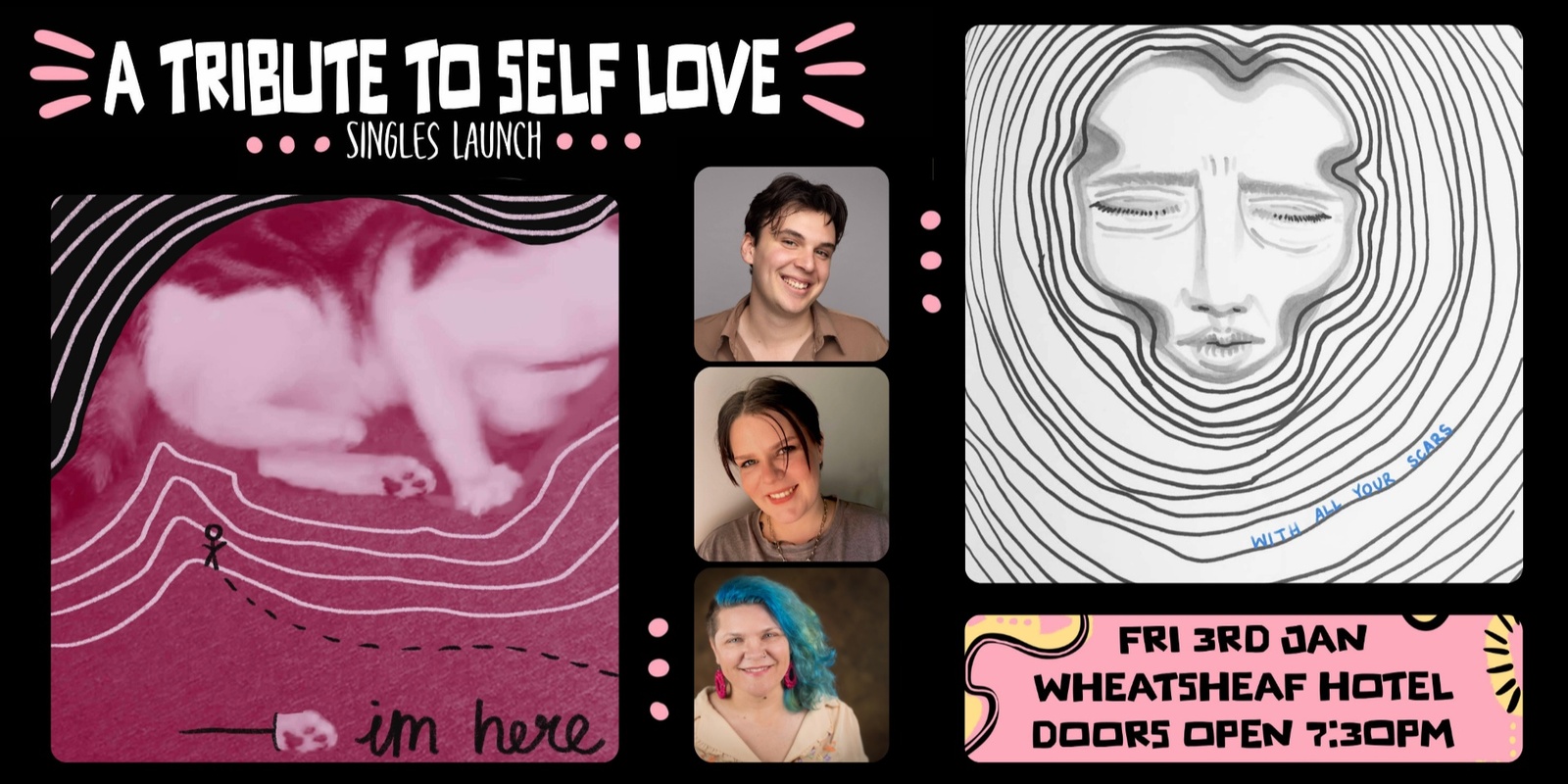 Banner image for Tribute to Self Love (singles launch) @ The Wheaty