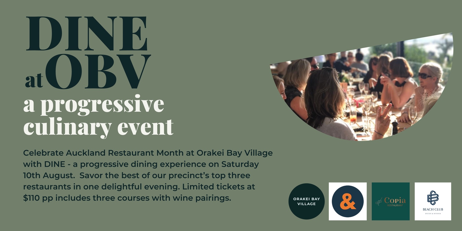 Banner image for DINE at Orakei Bay Village