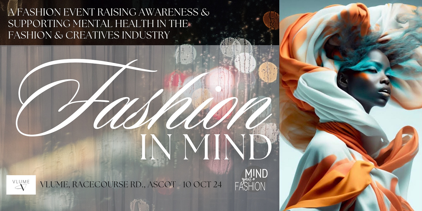 Banner image for Fashion in Mind - An Event by Mind your Fashion on 10 October 2024 - Mental Health Week