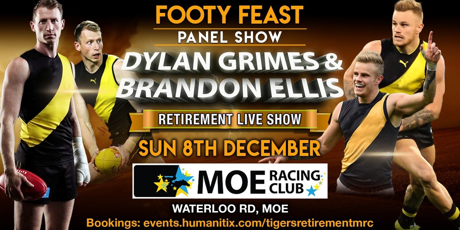 Banner image for Premiership Tigers Retirement "Live Show"