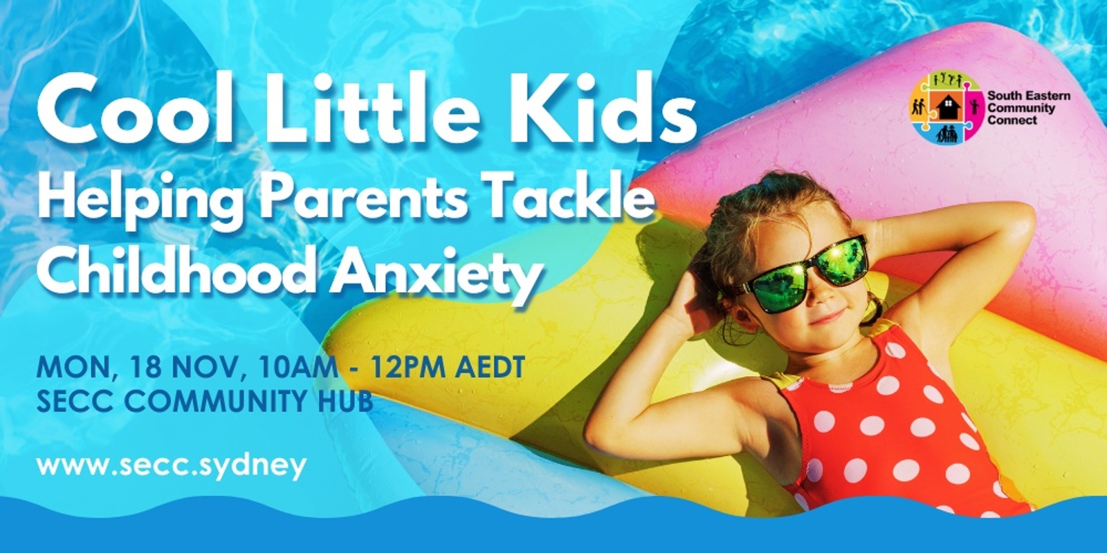 Banner image for Cool Little Kids: Helping Parents Tackle Childhood Anxiety