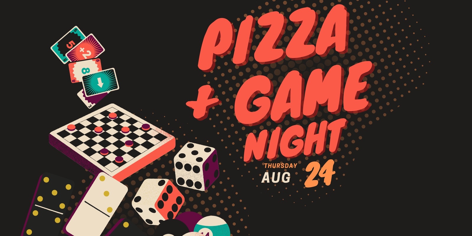 Banner image for Pizza + Games Night 