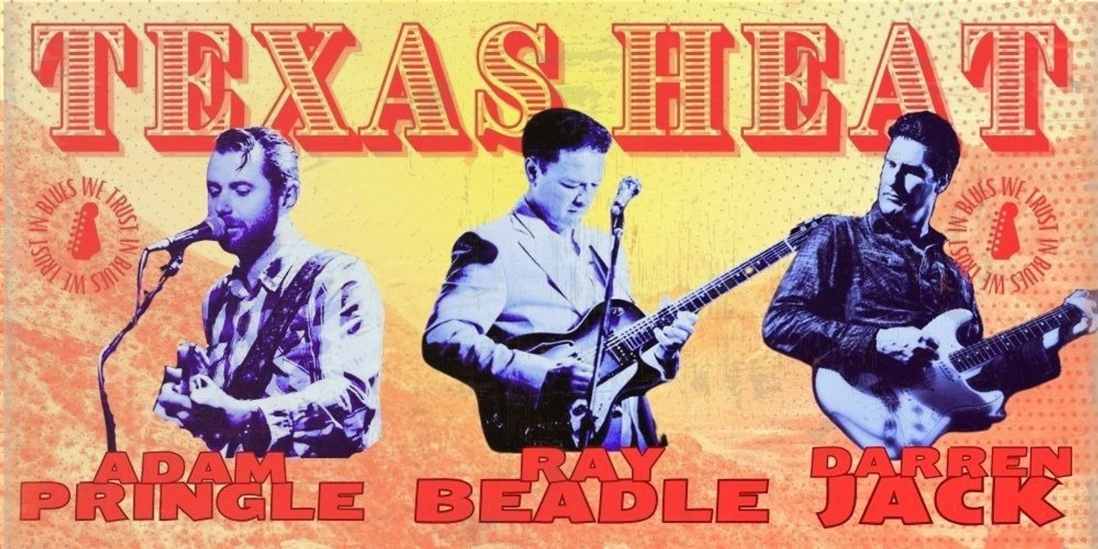 Banner image for Texas Heat: Ray Beadle, Darren Jack, Adam Pringle GREAT LAKES PADDOCKS