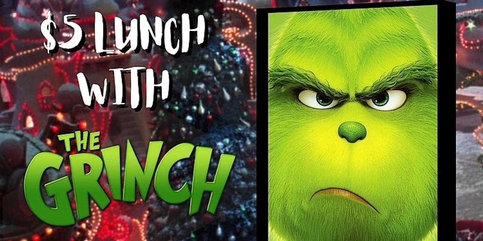 Banner image for Lunch with The Grinch at Krackpots Comedy Club