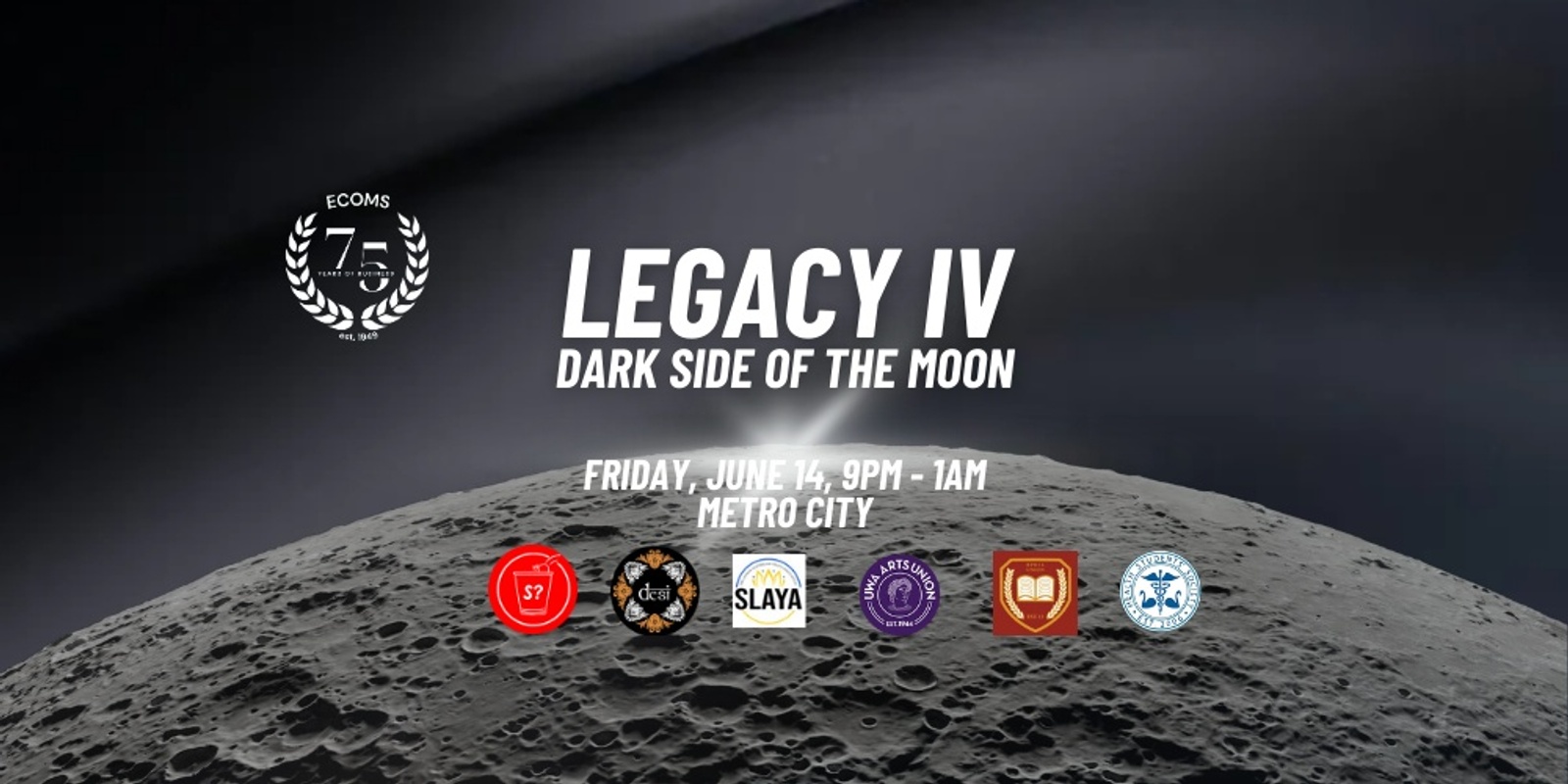 Banner image for LEGACY IV: The Dark Side of the Moon.