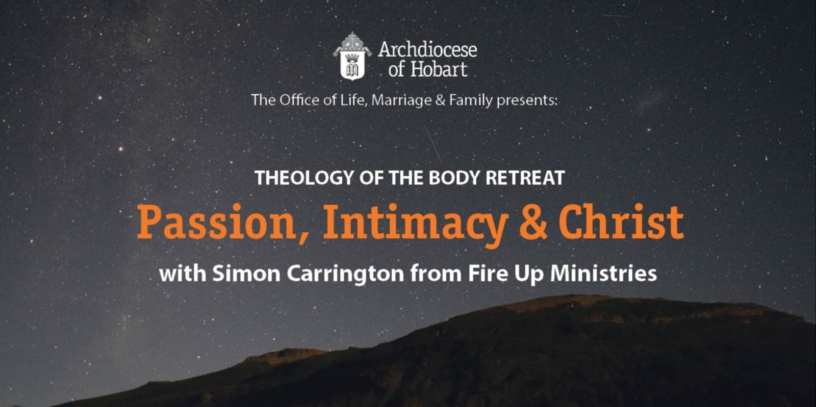 Banner image for Passion, Intimacy & Christ