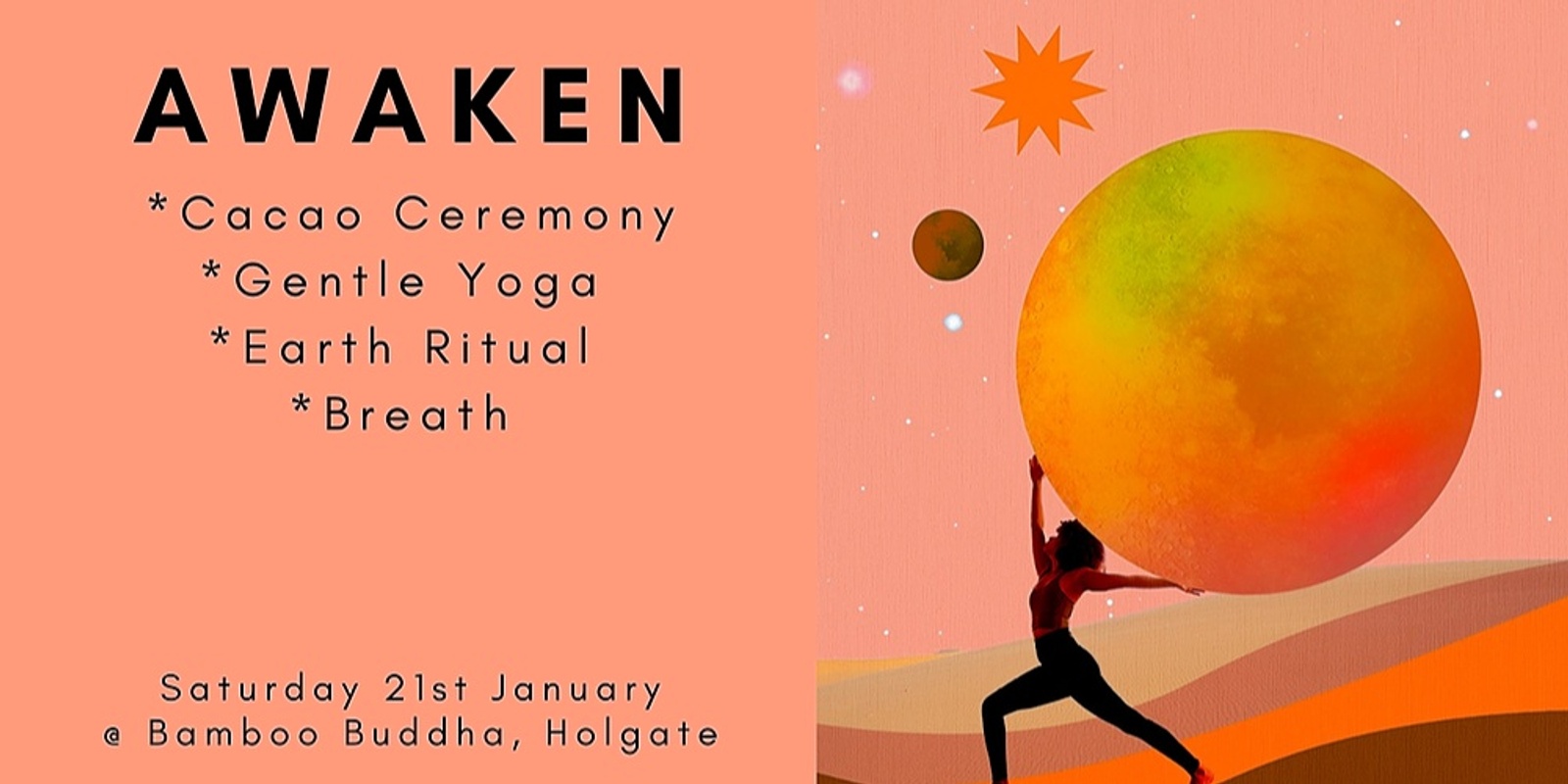Banner image for AWAKEN ~Cacao~Ritual~Yoga~Breath~