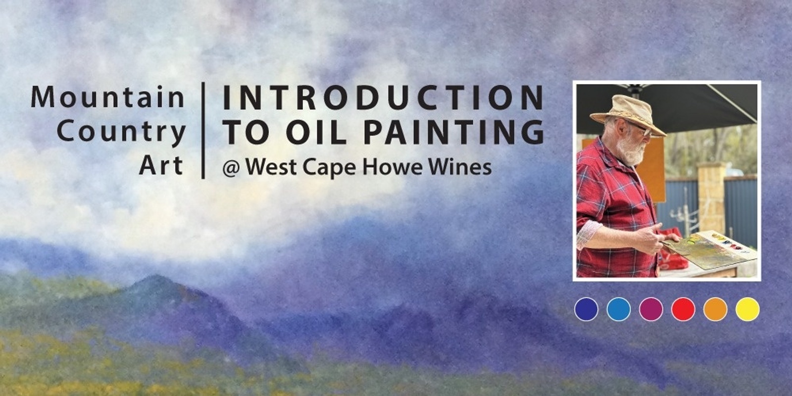 Banner image for Introduction to Oil Painting @ West Cape Howe Wines