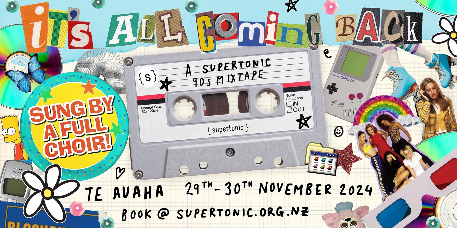 Banner image for It's All Coming Back - A Supertonic 90s Mix-Tape