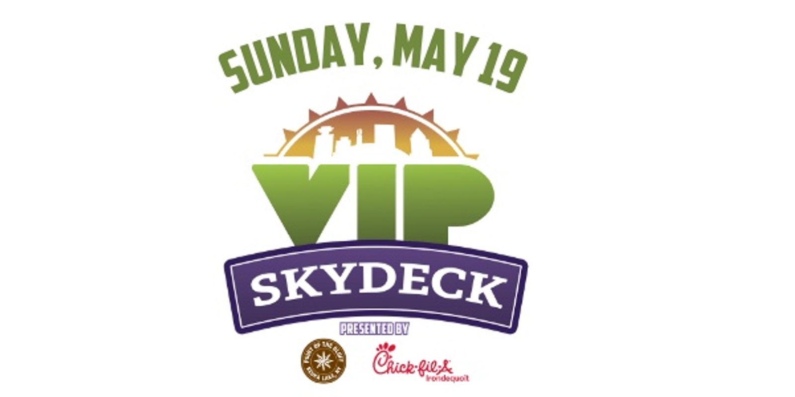 Banner image for (MAY 19) Lilac Festival VIP Skydeck Pass: Trousdale