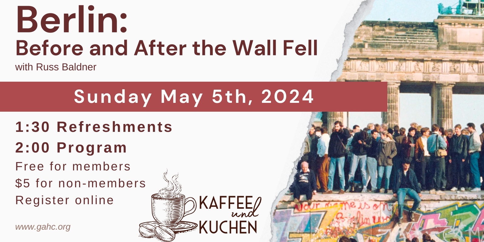 Banner image for Berlin: Before and After the Wall Fell