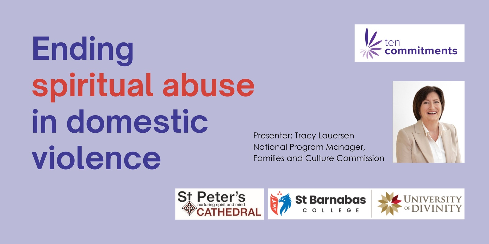 Banner image for Ending Spiritual Abuse in Domestic Violence Situations