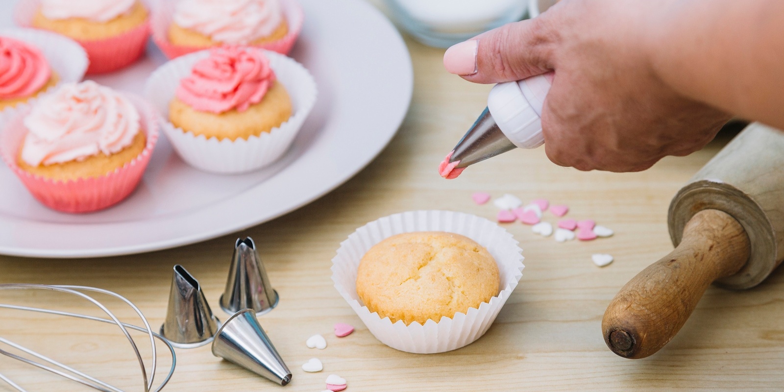 Banner image for Workshop 1 Ages 5-9 Cake Decorating | School Holiday Workshop