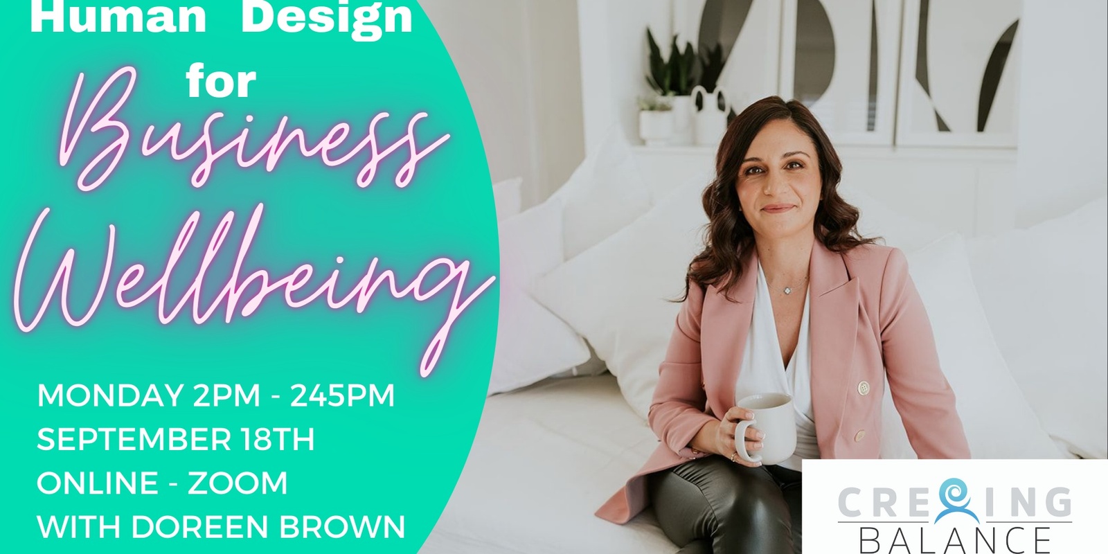 Banner image for Business Wellbeing with Human Design