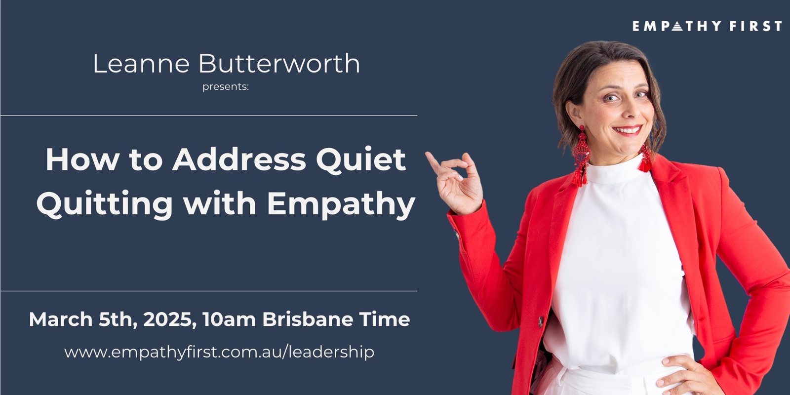 Banner image for How to Address Quiet Quitting with Empathy