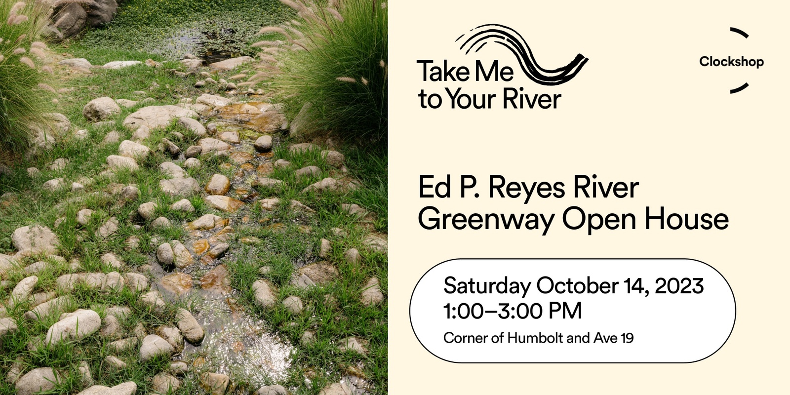 Banner image for Ed P. Reyes River Greenway Open House