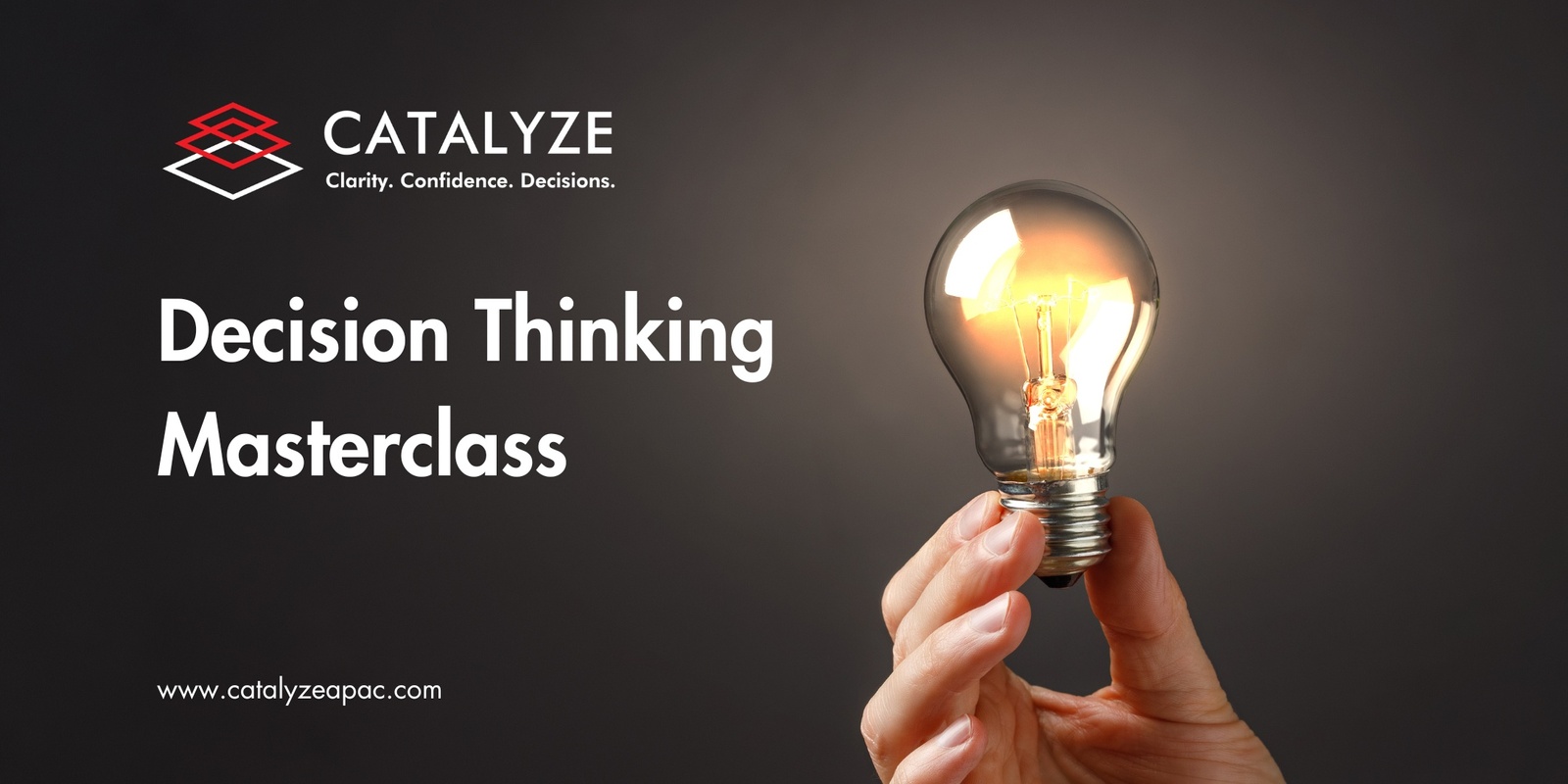 Banner image for Decision Thinking Masterclass - Online