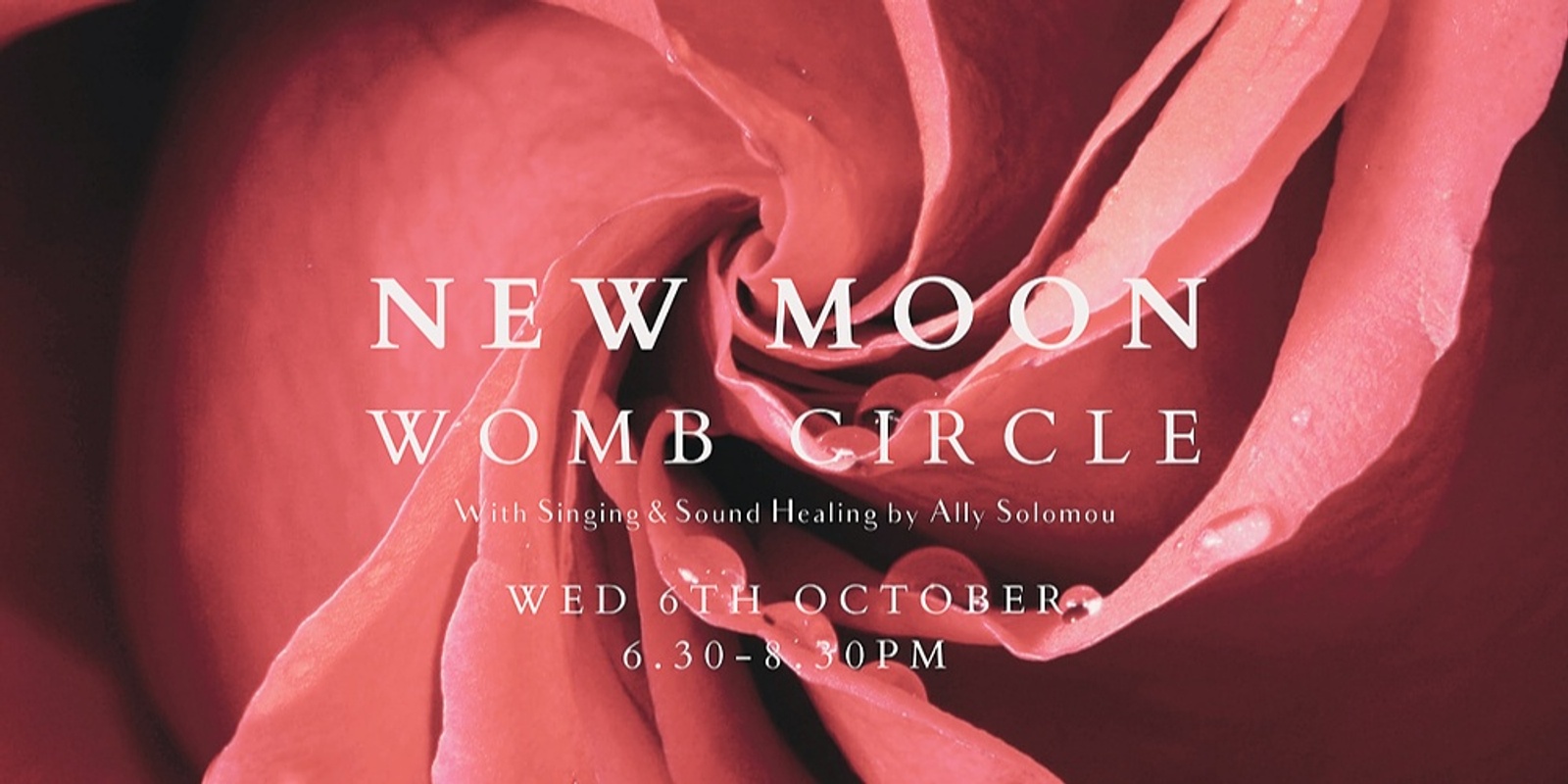 Banner image for New Moon Libra Womb Circle