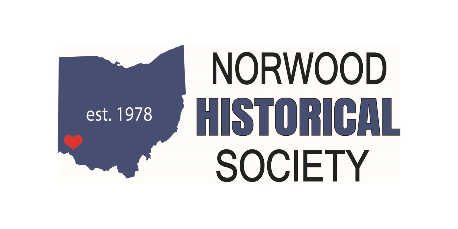 Norwood Historical Society's banner