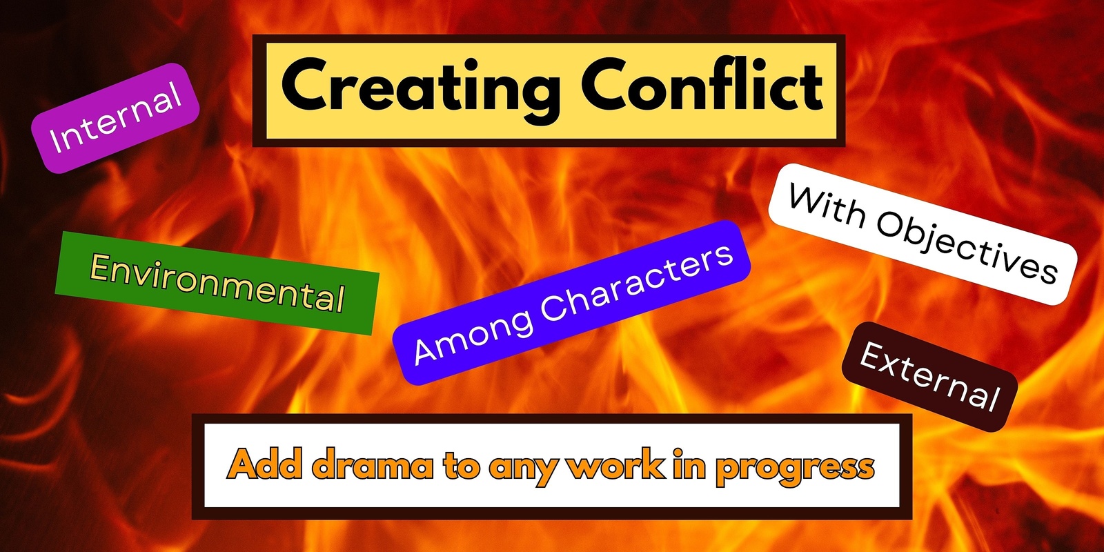 Banner image for Creating Conflict: Writing Workshop