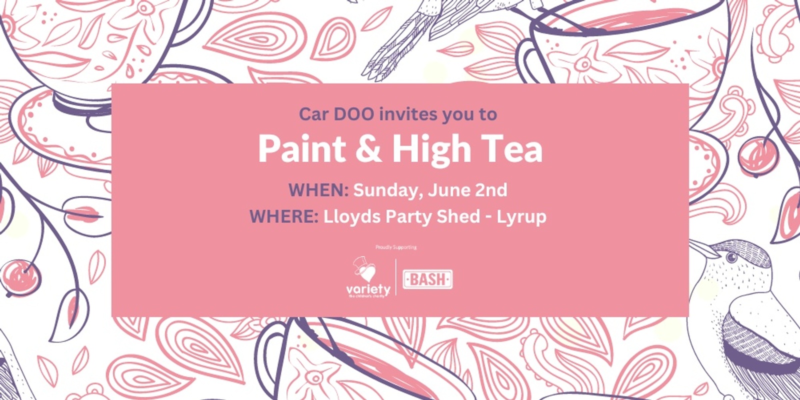 Banner image for Paint and High Tea