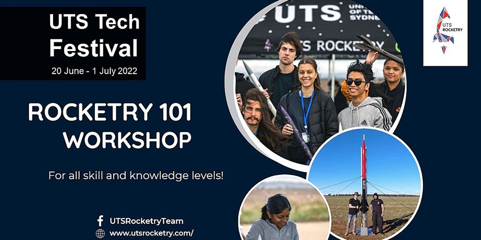 Banner image for UTS Tech Festival 2022: UTS Rocketry-101