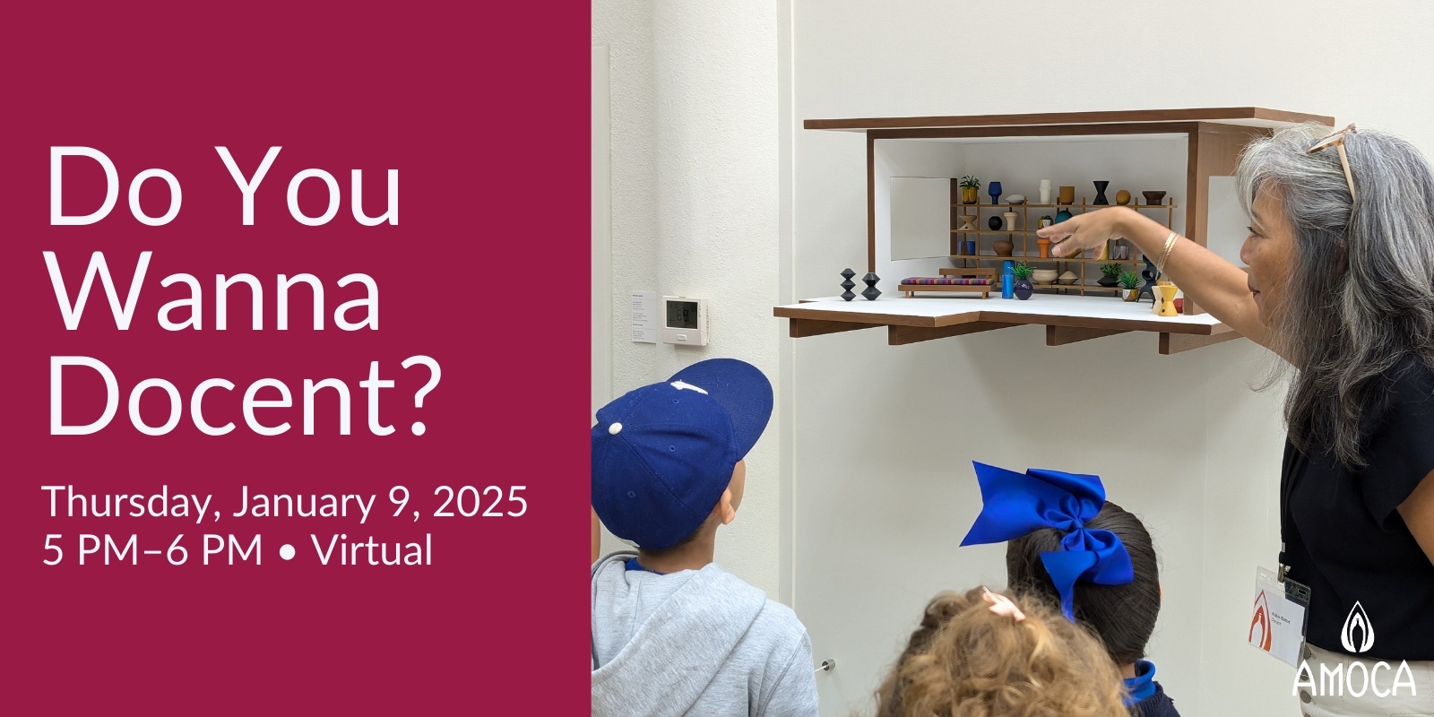 Banner image for Do You Wanna Docent? January Info Session