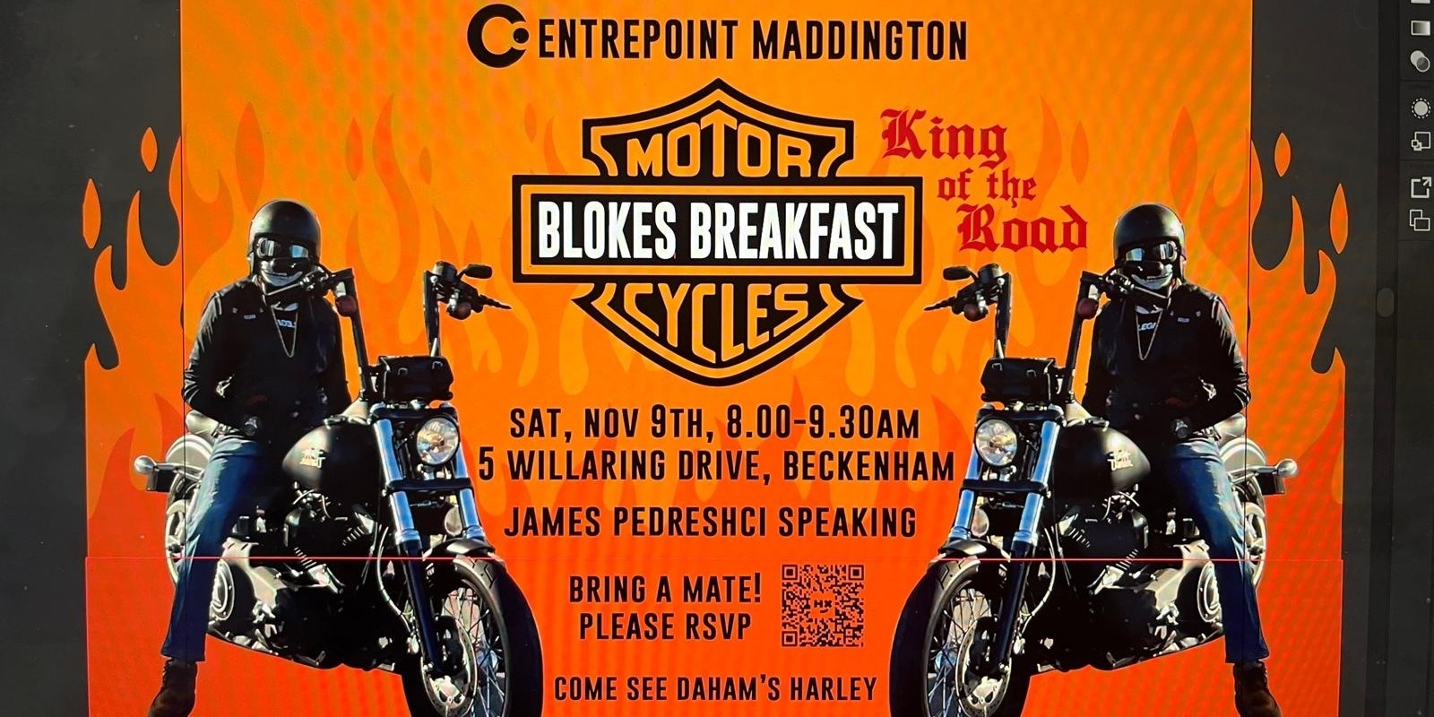 Banner image for Maddington's Blokes Breakfast Nov 2024