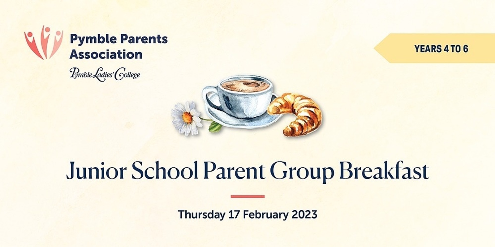 Banner image for JSPG Parent Breakfast 2023- Year 4 - Year 6