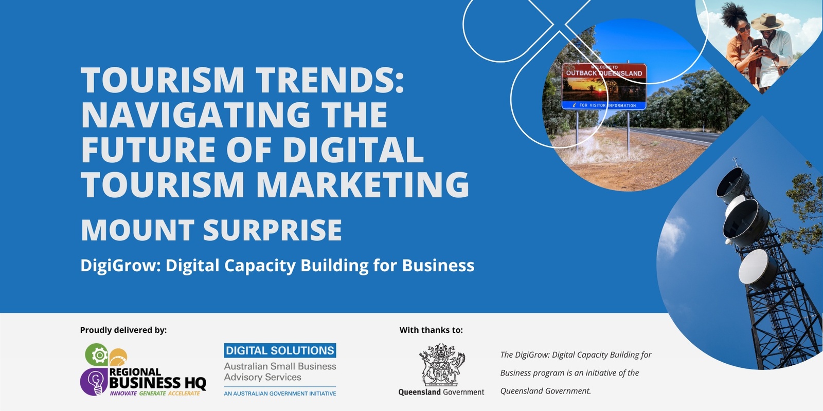 Banner image for Tourism Trends: Navigating the Future of Digital Tourism Marketing - Mount Surprise