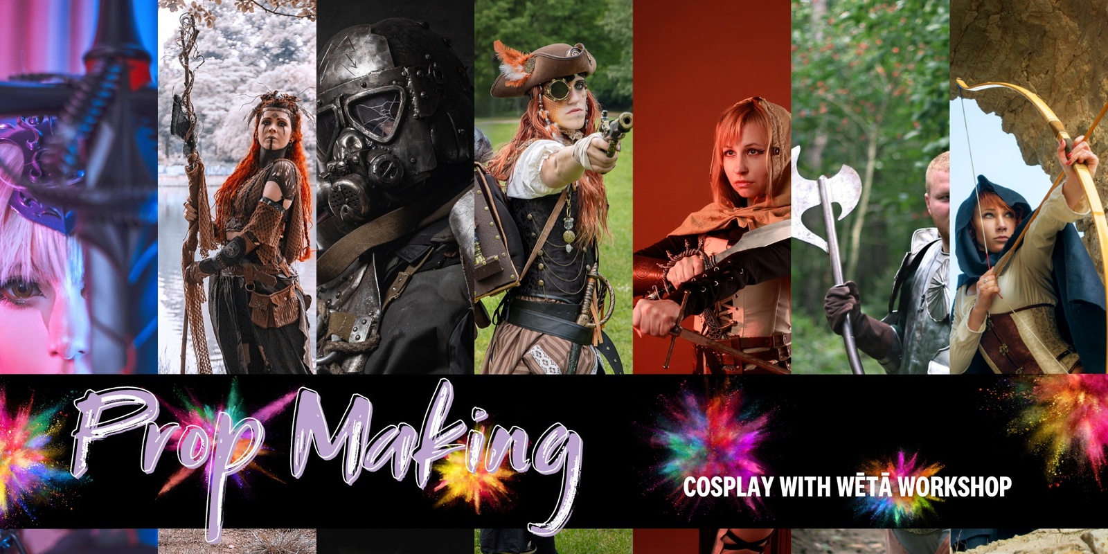 Banner image for Prop Making: Cosplay with Wētā Workshop