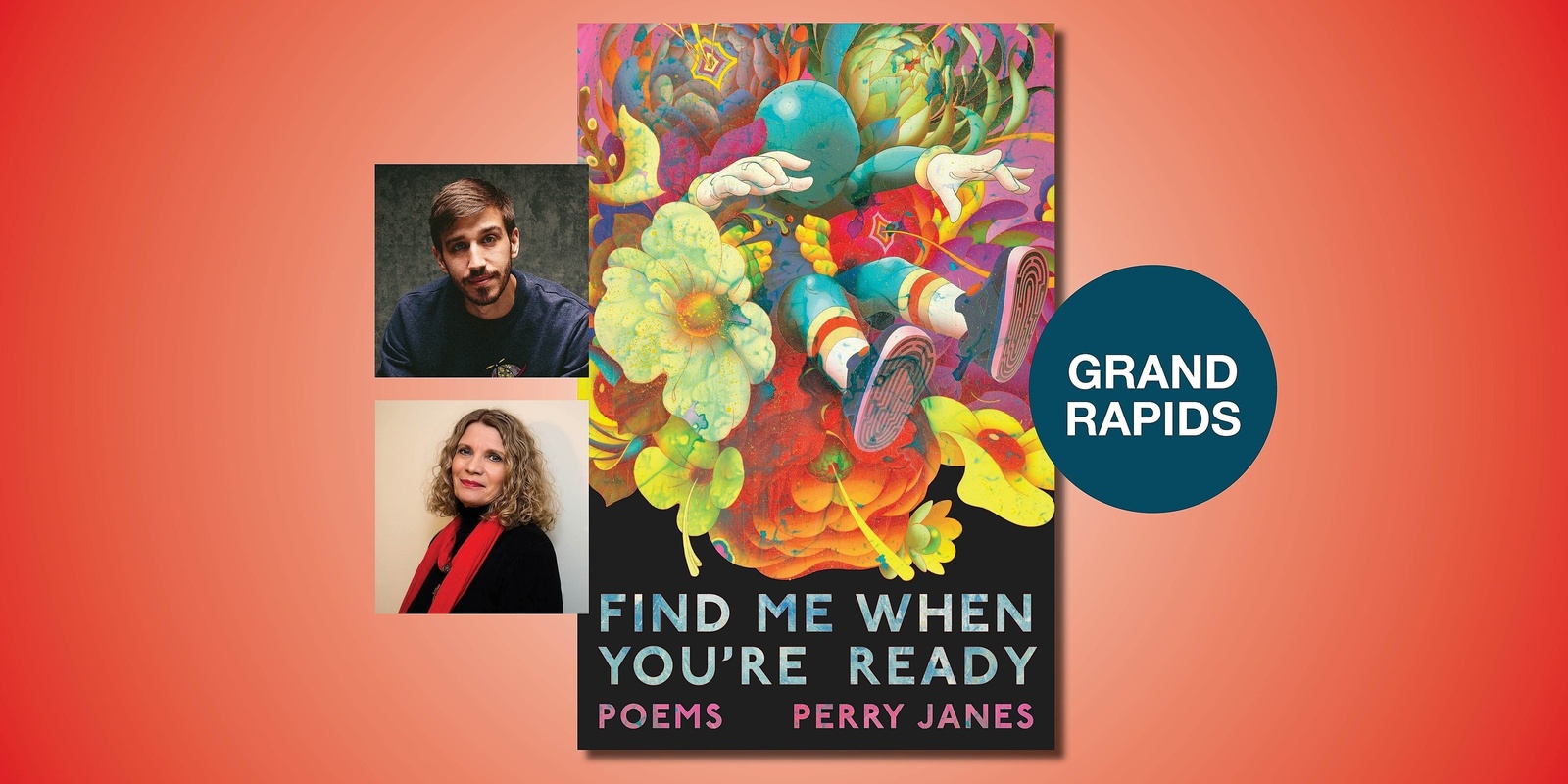 Banner image for Find Me When You’re Ready with Perry Janes and Linda Nemec Foster