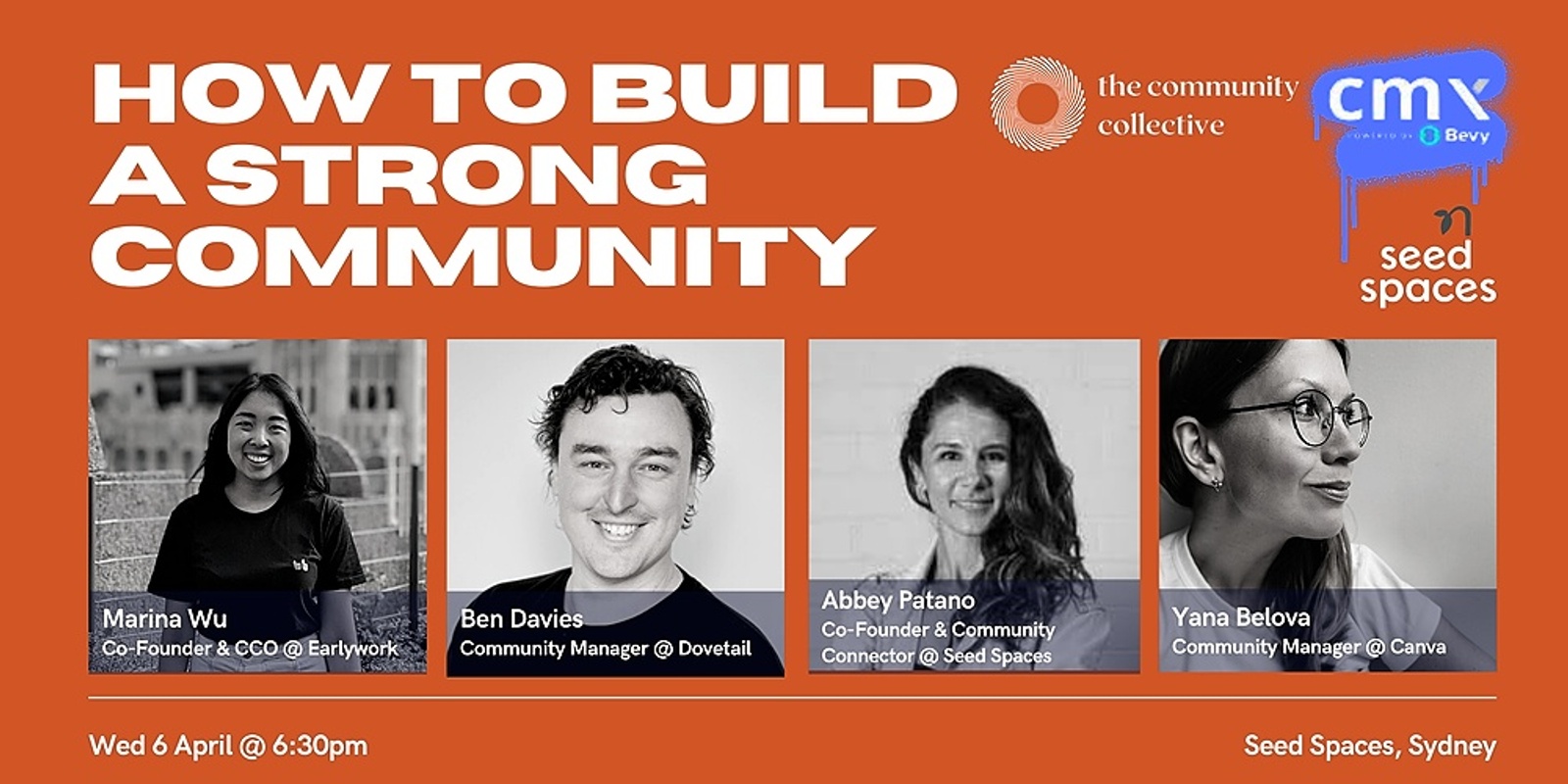 Banner image for How to Build A Strong Community Panel Event