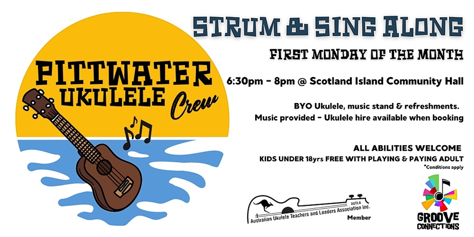 Banner image for Ukulele Strum & Sing Along - Scotland Island