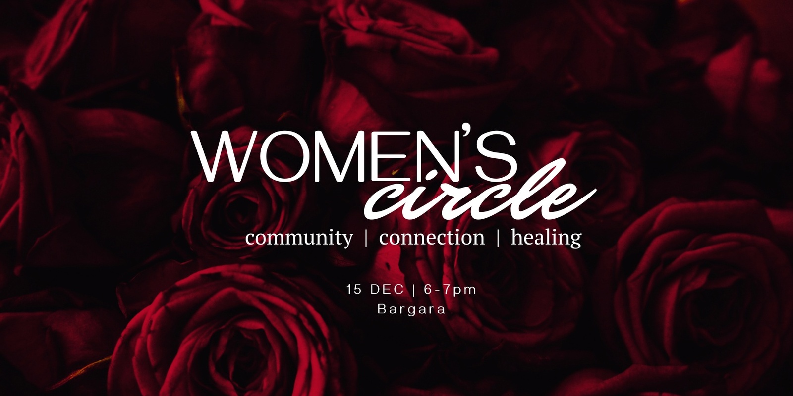 Banner image for Women's Circle - Bargara