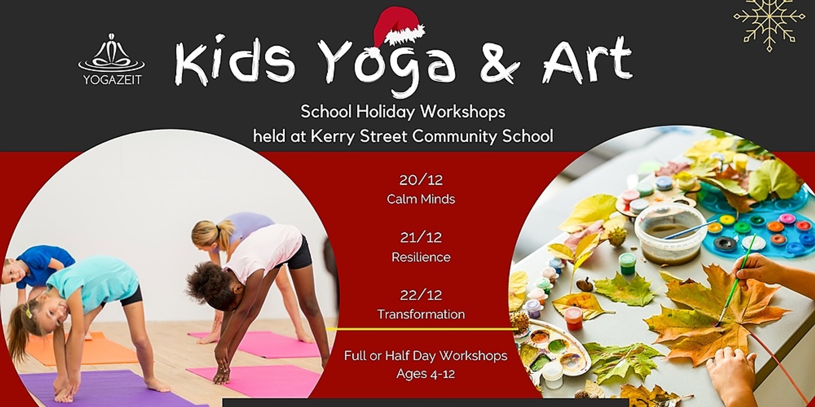 Banner image for Kids Yoga and Art - School Holiday Workshop 