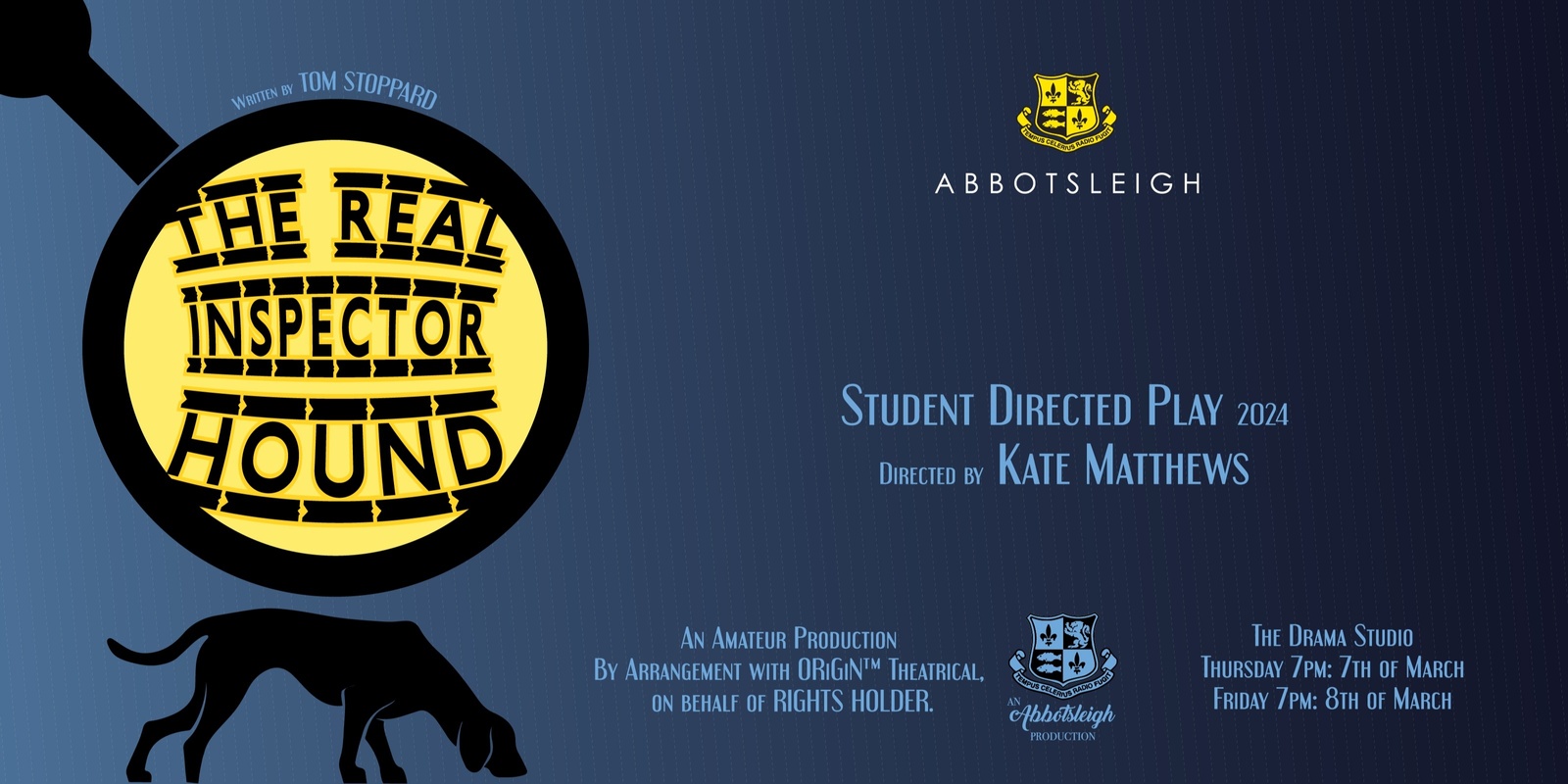 Banner image for 2024 Student Directed Play - The Real Inspector Hound