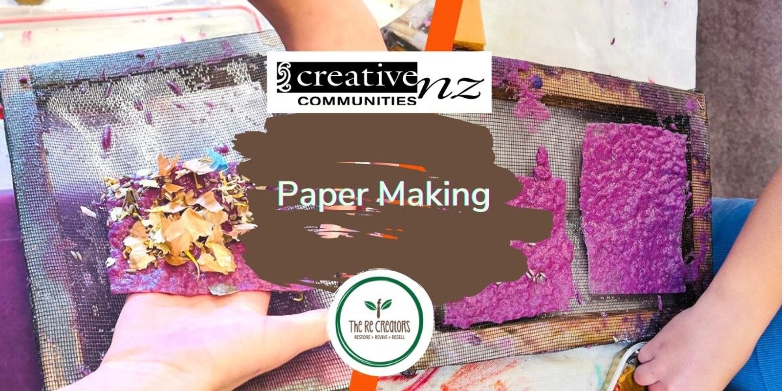 Banner image for Papermaking, Te Awamutu Museum, Saturday, 12 August, 11.00 am-1.00 pm