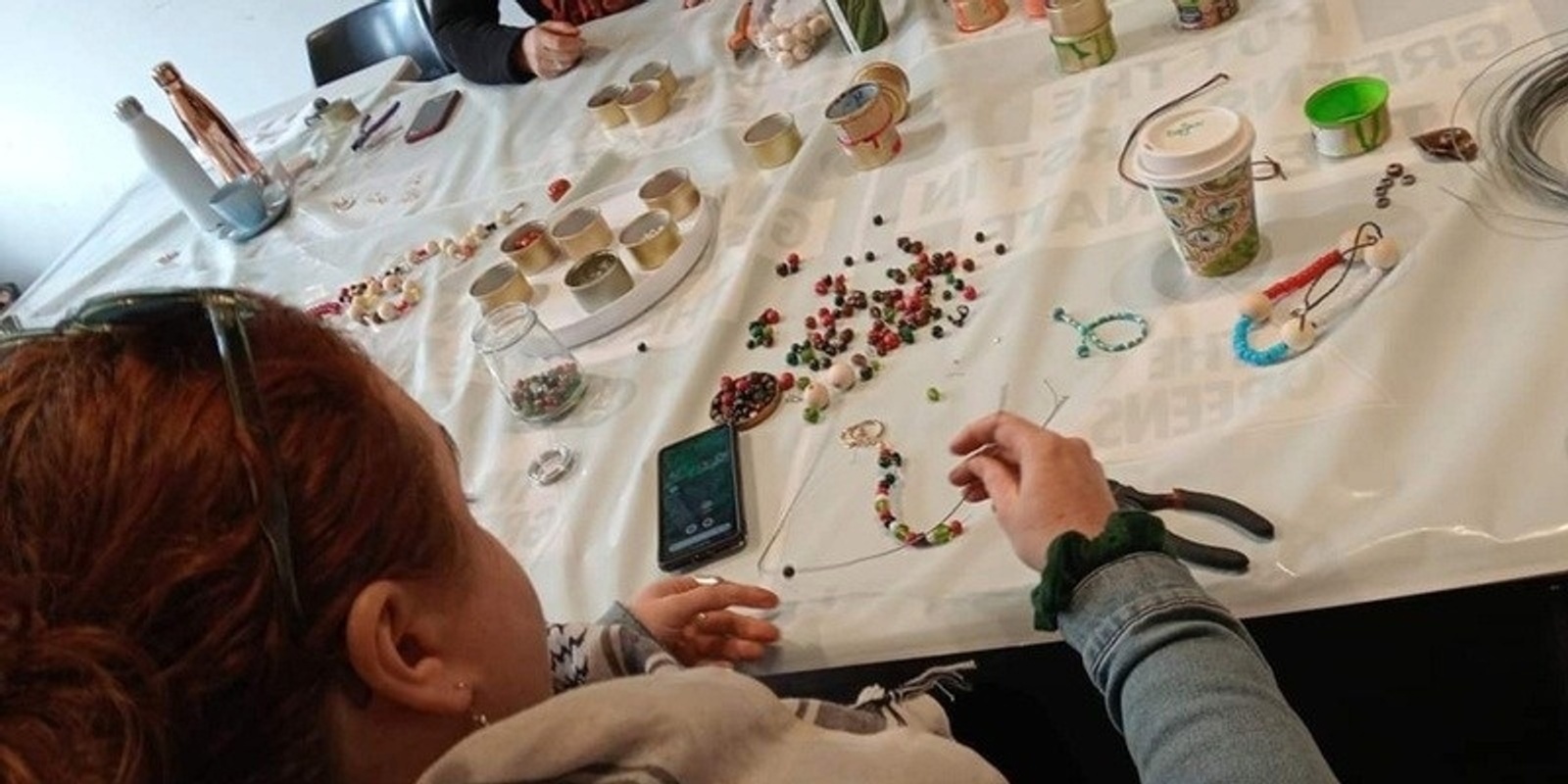 Banner image for Jewellery making with Kaurna woman Bonny Brodie