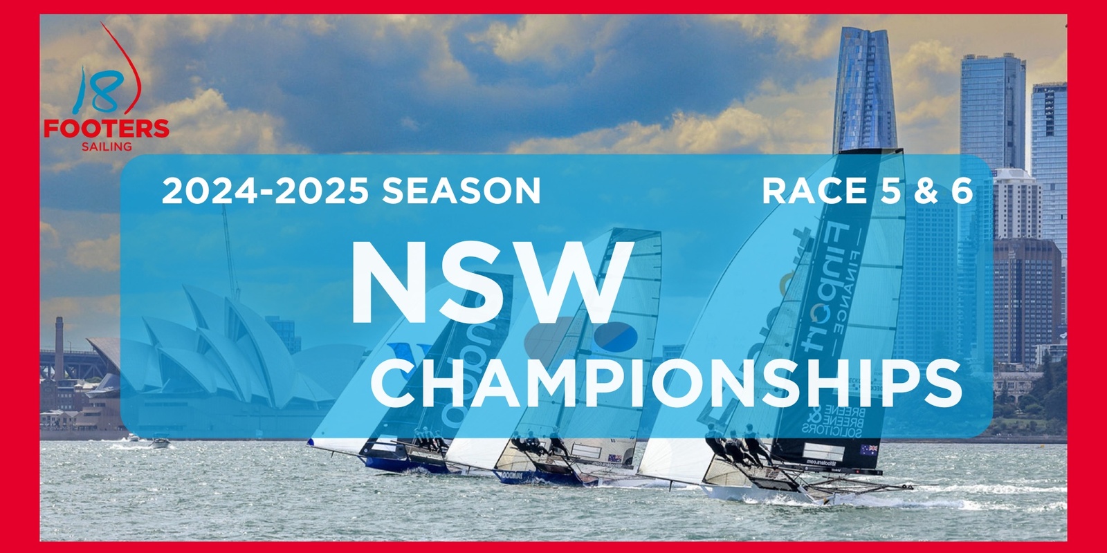 Banner image for 18 Footers - NSW Championships Race 5 & 6 Ferry