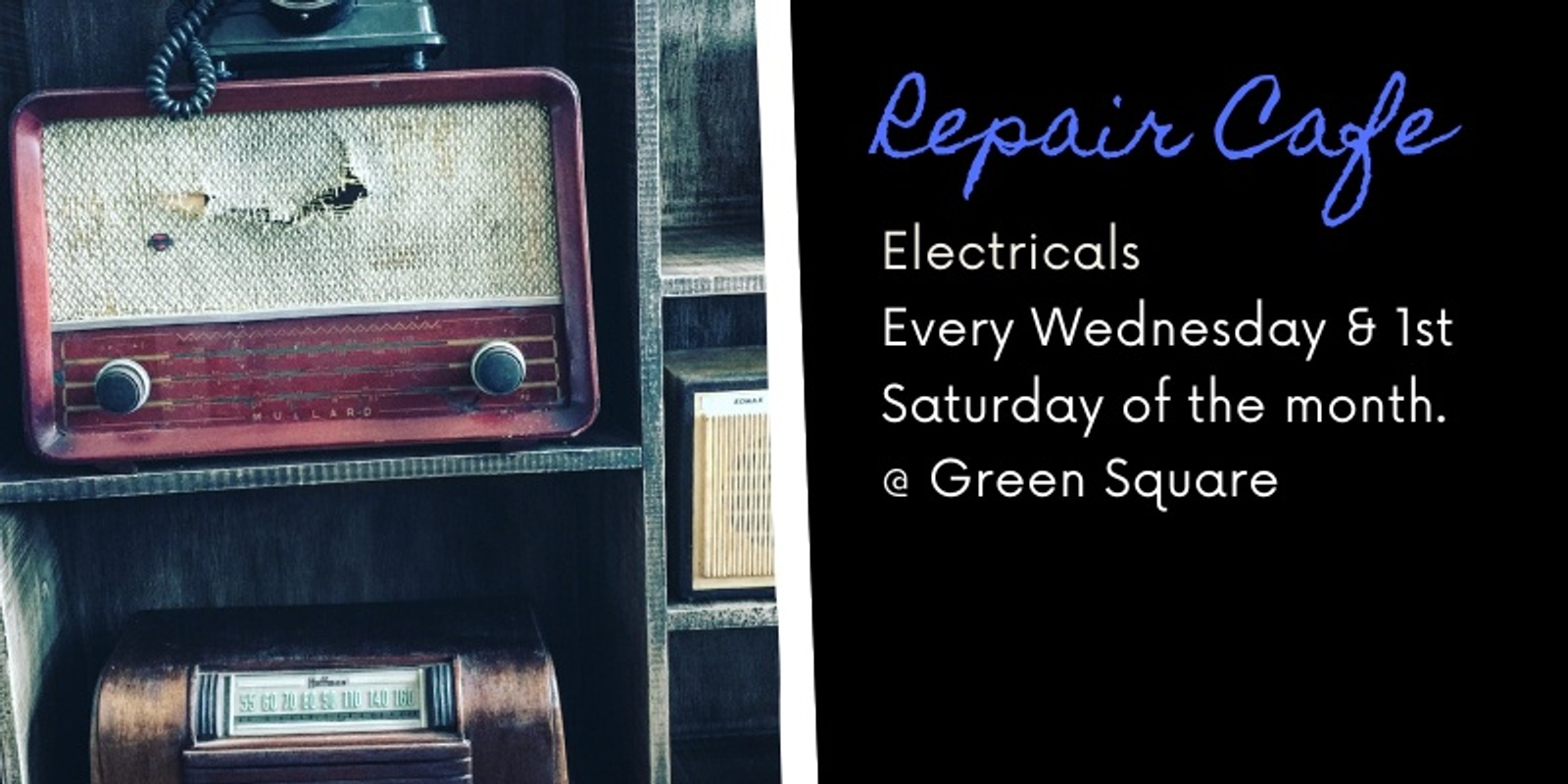 Banner image for Zetland Repair Cafe - Electricals