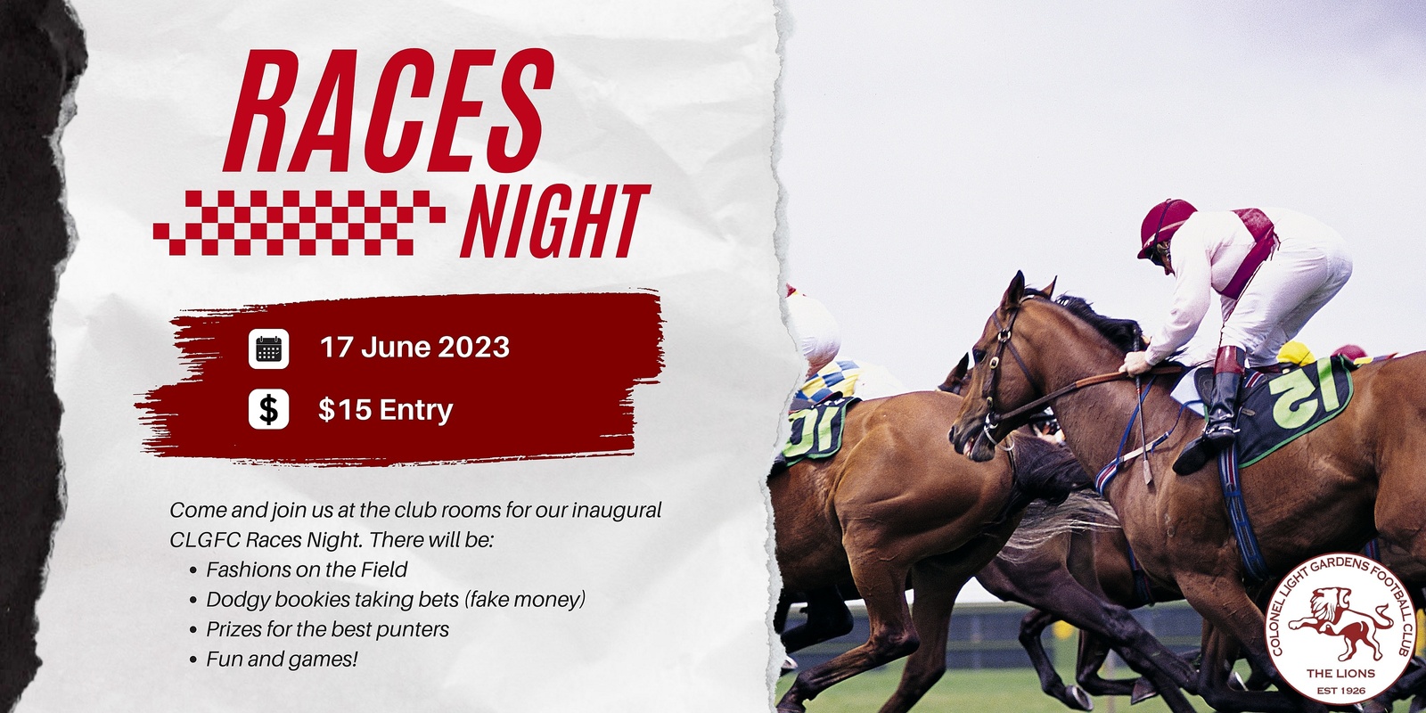 Banner image for Races Night