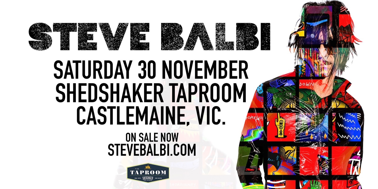 Banner image for Steve Balbi @ The Taproom - Shedshaker Brewing