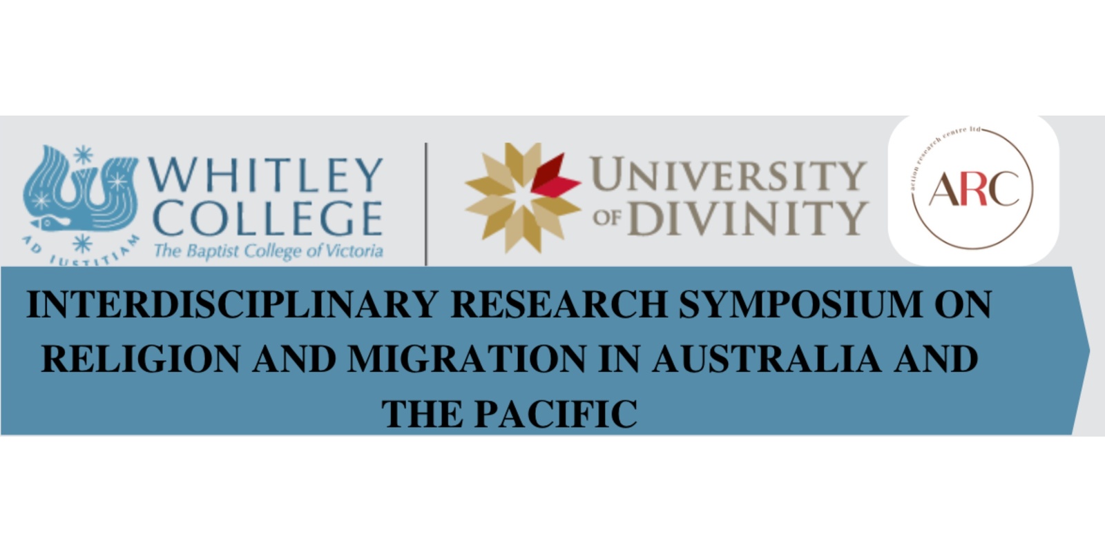 Banner image for Interdisciplinary Research Symposium on Religion and Migration in Australia and the Pacific