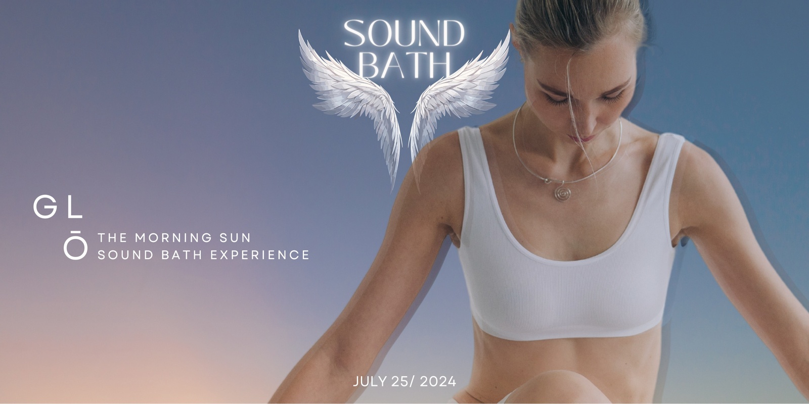 Banner image for GLŌ / The Morning Sun Sound Bath Experience at Corsa