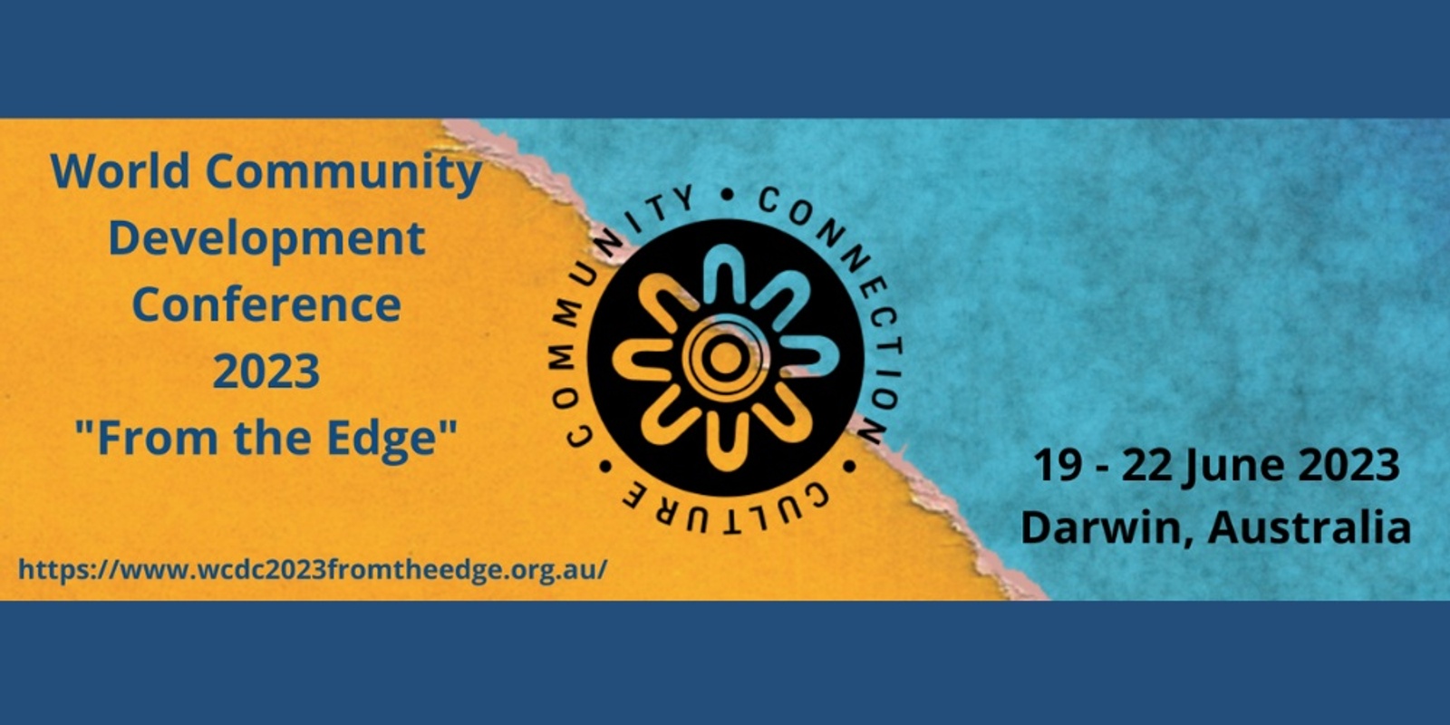2023 World Community Development Conference "From the Edge" Darwin