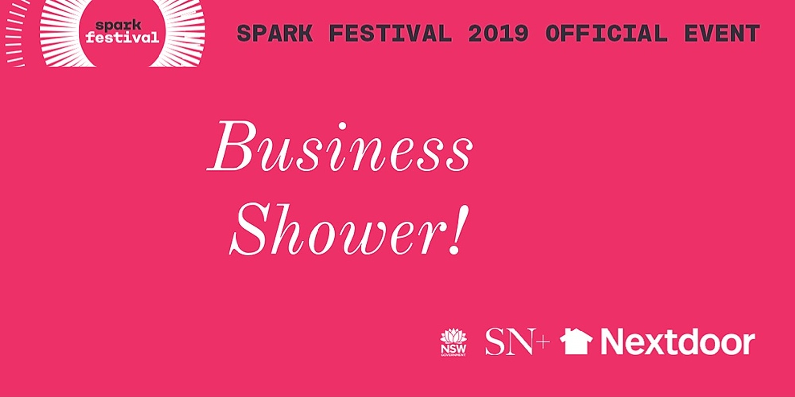 Banner image for NSW New Business Shower