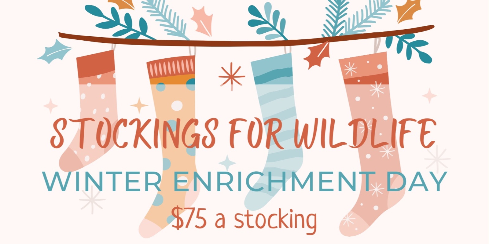 Banner image for Stockings for Wildlife 2024